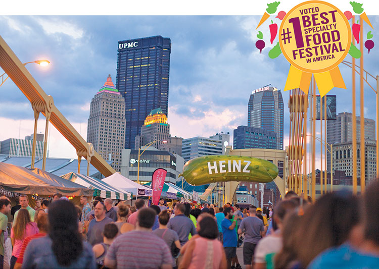 Picklesburgh, voted the #1 Specialty Food Festival in the US