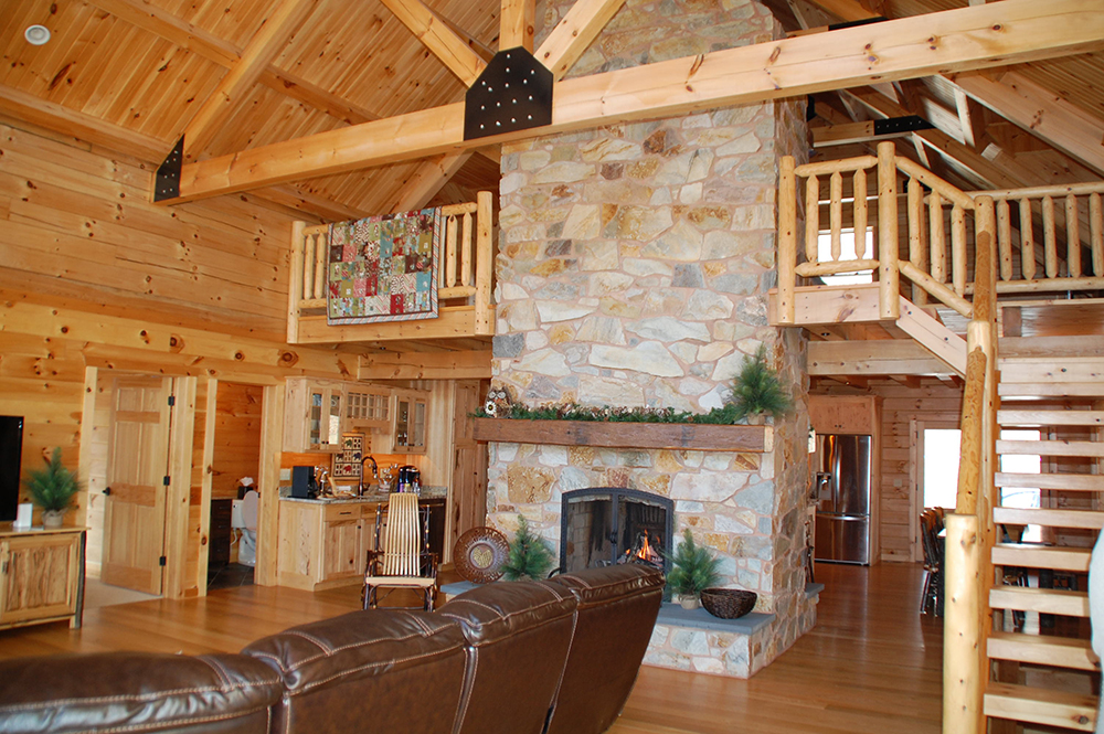 Winter Fireplace Getaway Experience 