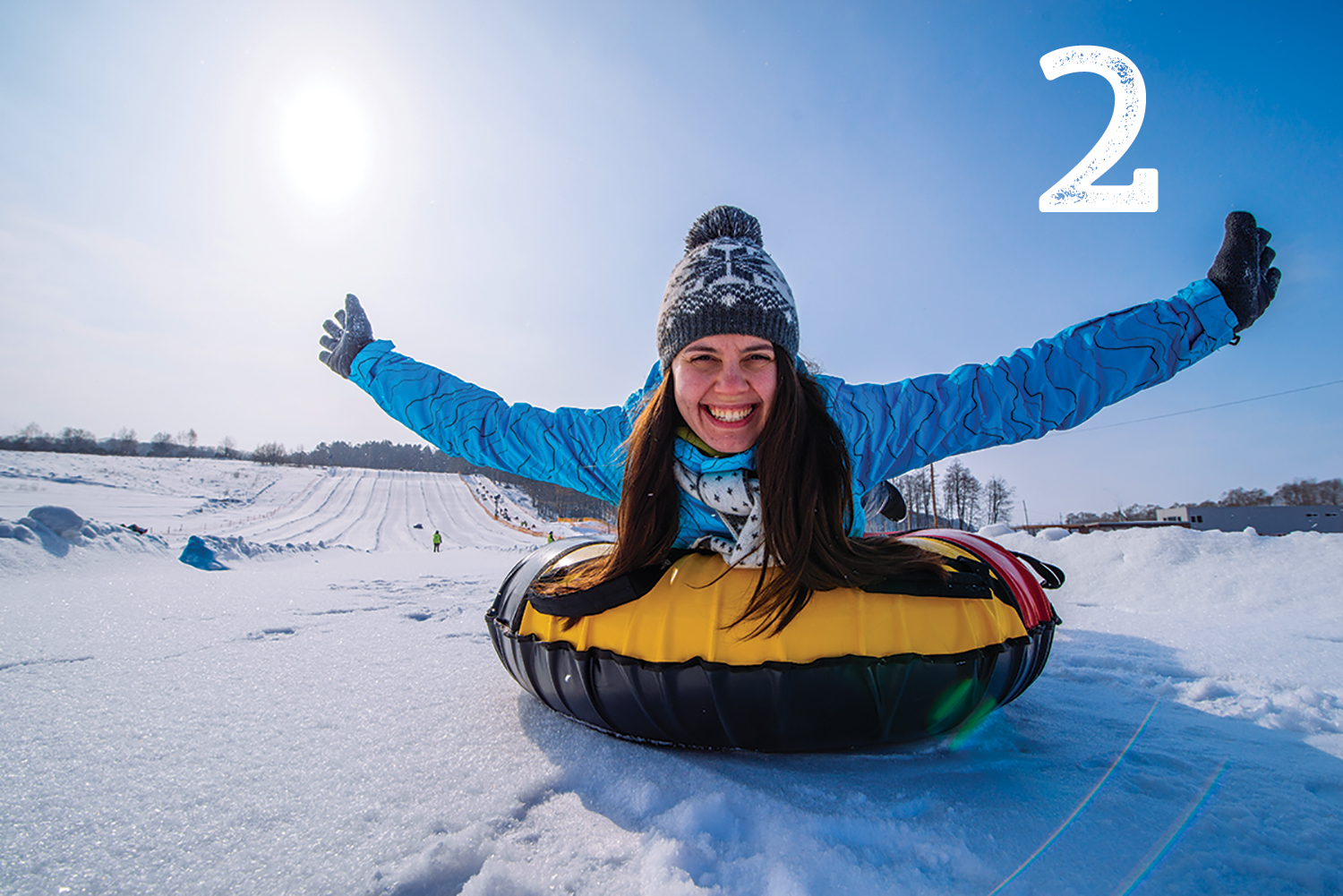 Snow tubing in PA