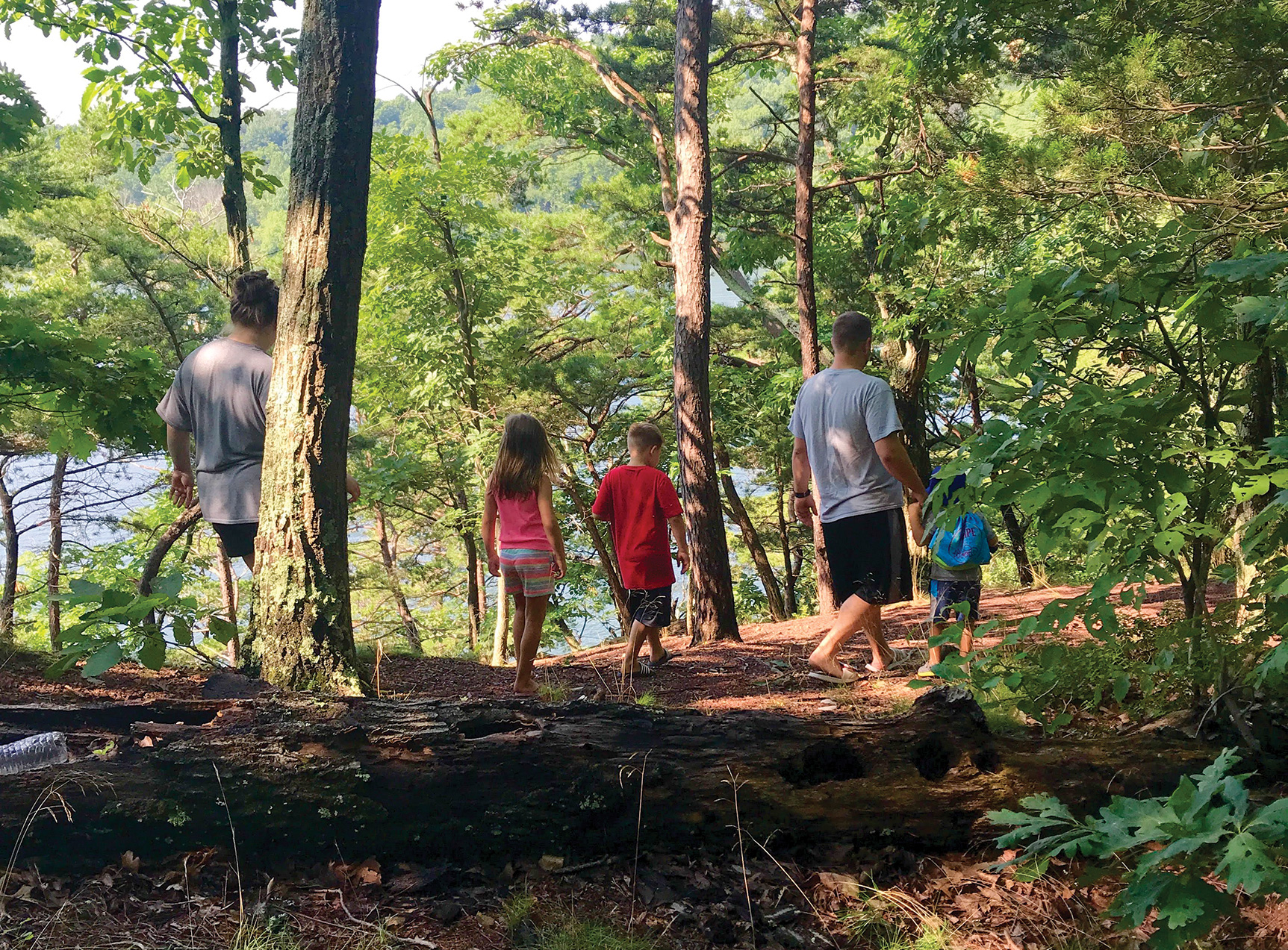 Hiking at Raystown Lake Resort, PA