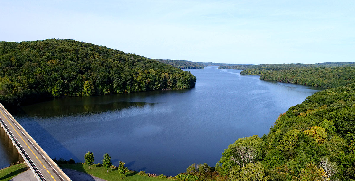 Lake-Arthur-at-Moraine-State-Park