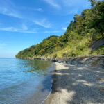 Shoreline along Lake Eric in PA