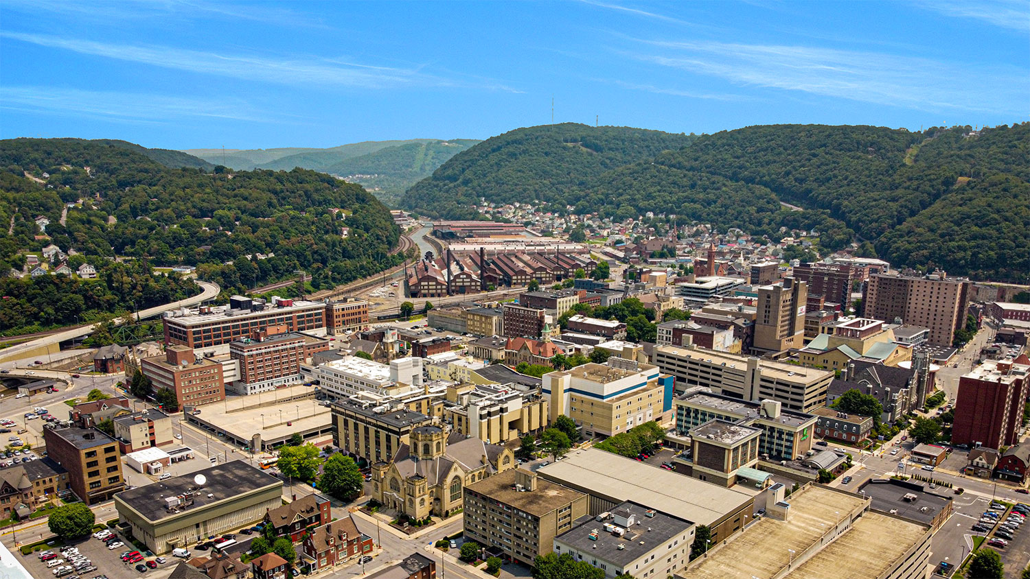 Johnstown, PA from the Inclined plane