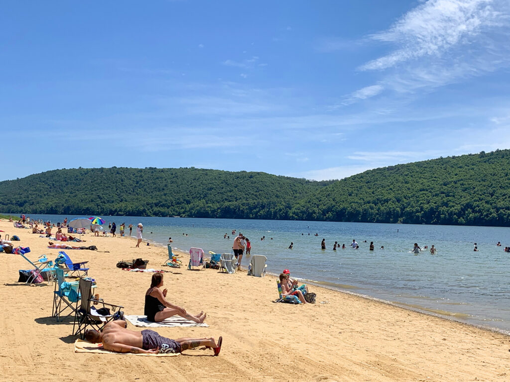 Beltzville State Park Beach, PA