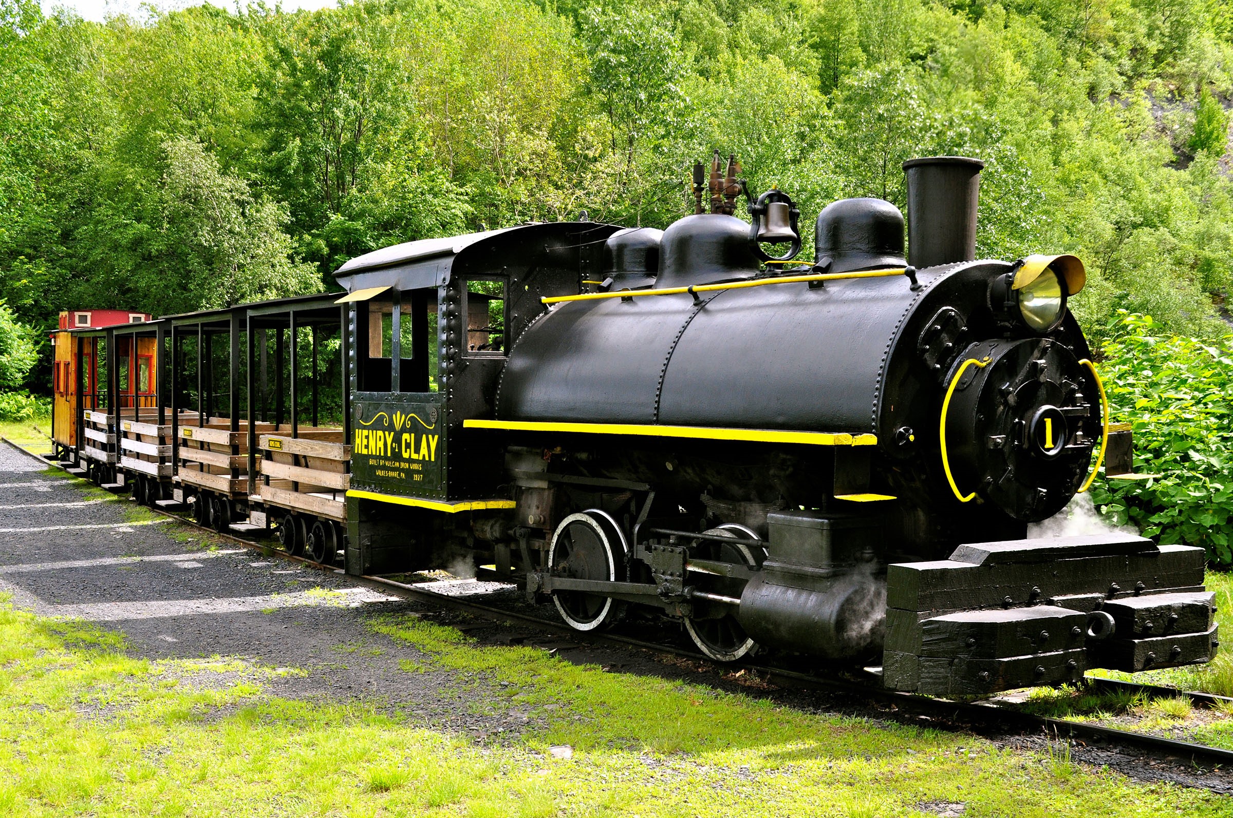 Pioneer Tunnel Coal Mine Steam Train, Ashland, PA