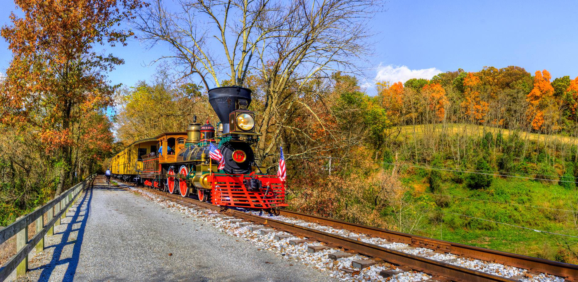 Northern Central Railroad, New Freedom. Photo by John Gensor